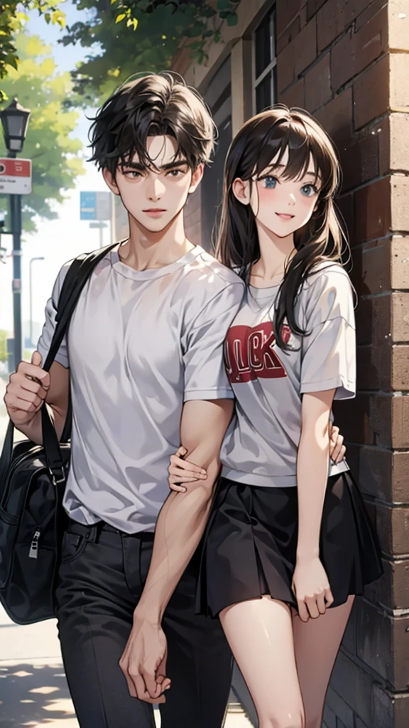 college student couple,