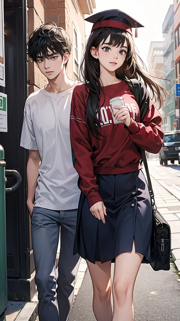 college student couple,