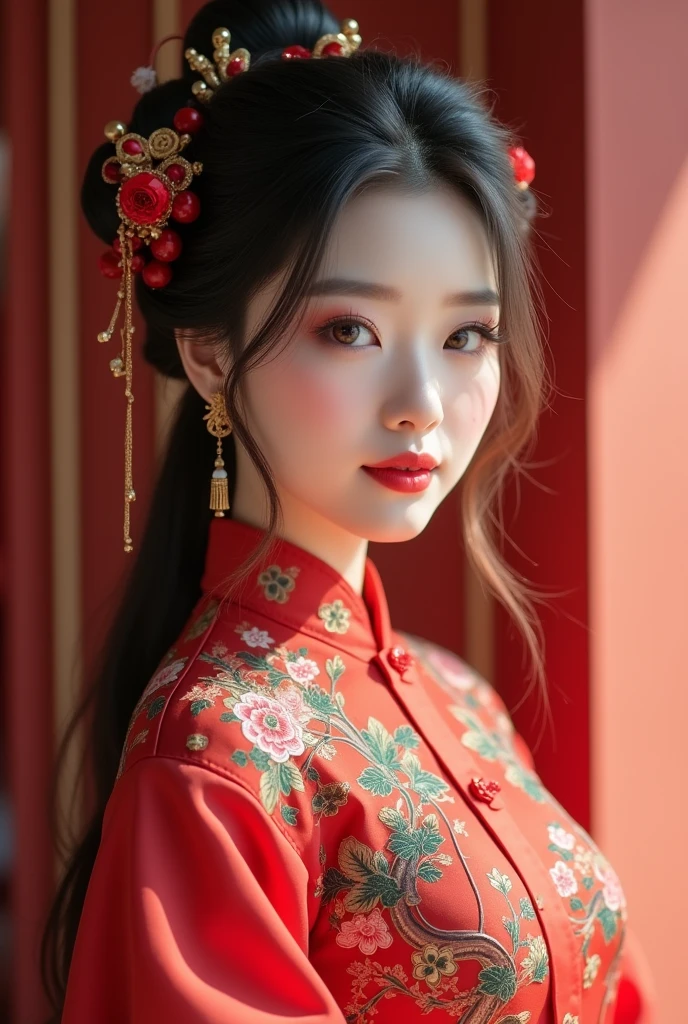 a beautiful chinese girl