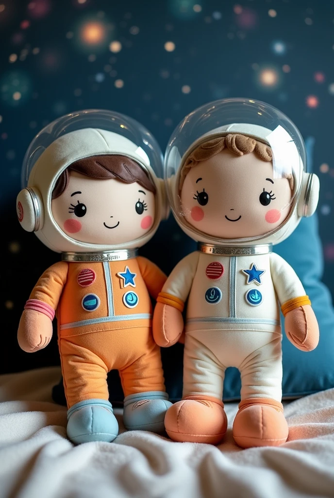 Astronaut Pillow Plushies made with soft and delicate fabric