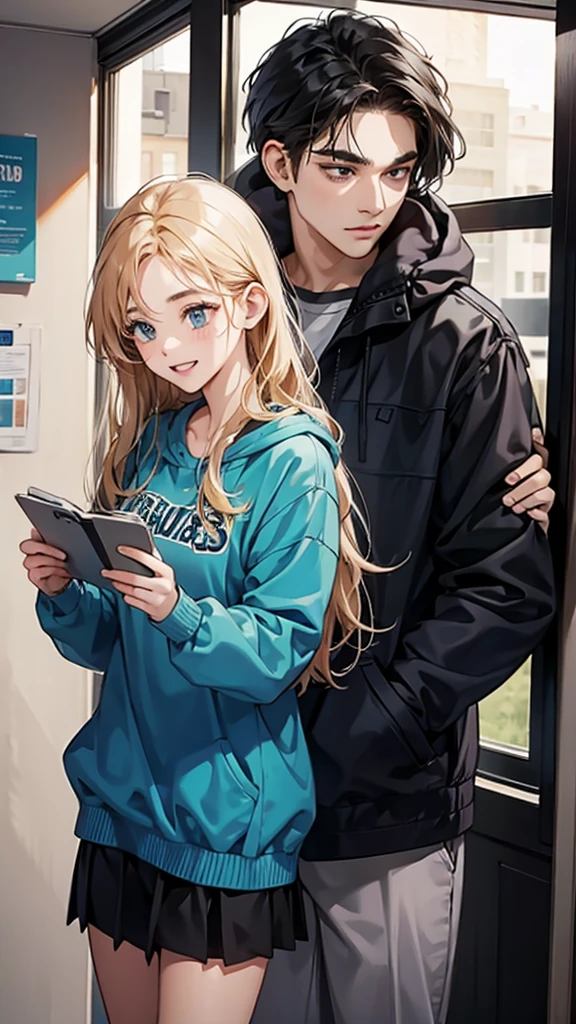 college student couple,