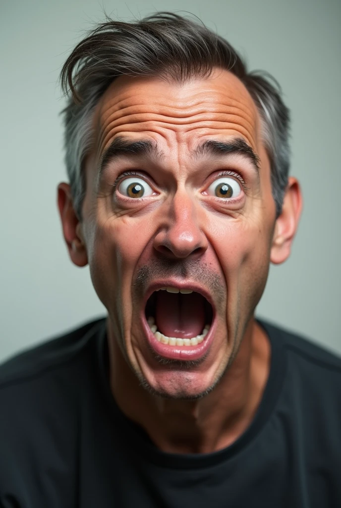 Shocked man image