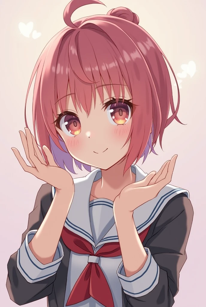 Teenage anime girl