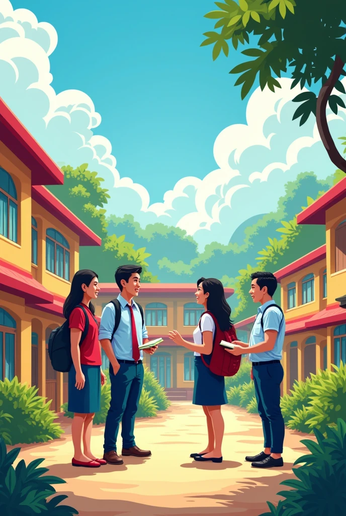 americans influencing modern education to the philippines drawing easy cartoon