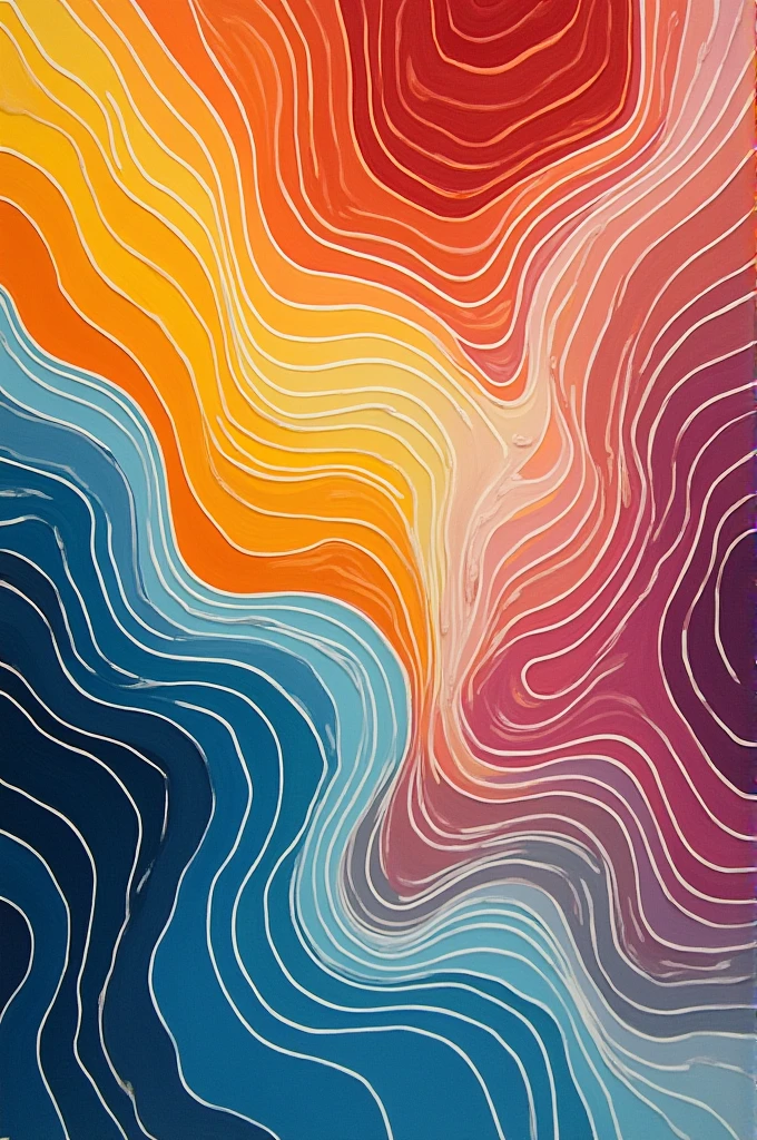 art with line, space(area), and colors