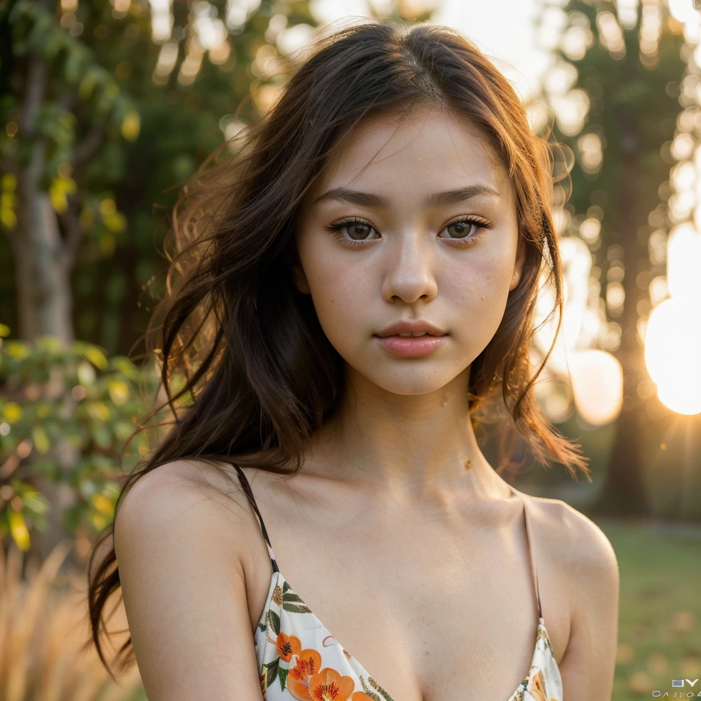 a beautiful young woman with dark hair standing in front of the sun setting behind her, beautiful young face, beautiful fine face features, young beautiful face, beautiful japanese girls face, gorgeous face portrait, young female face, portrait sophie mudd, very pretty face, beautiful young girl, asian beautiful face, a beautiful teen-aged girl, beautiful portrait image, photography portrait 4 k, beautiful face portrait, very beautiful young woman, beautiful face, beautiful model girl, portrait of beautiful girl, beautiful girl portrait, soft portrait shot 8 k