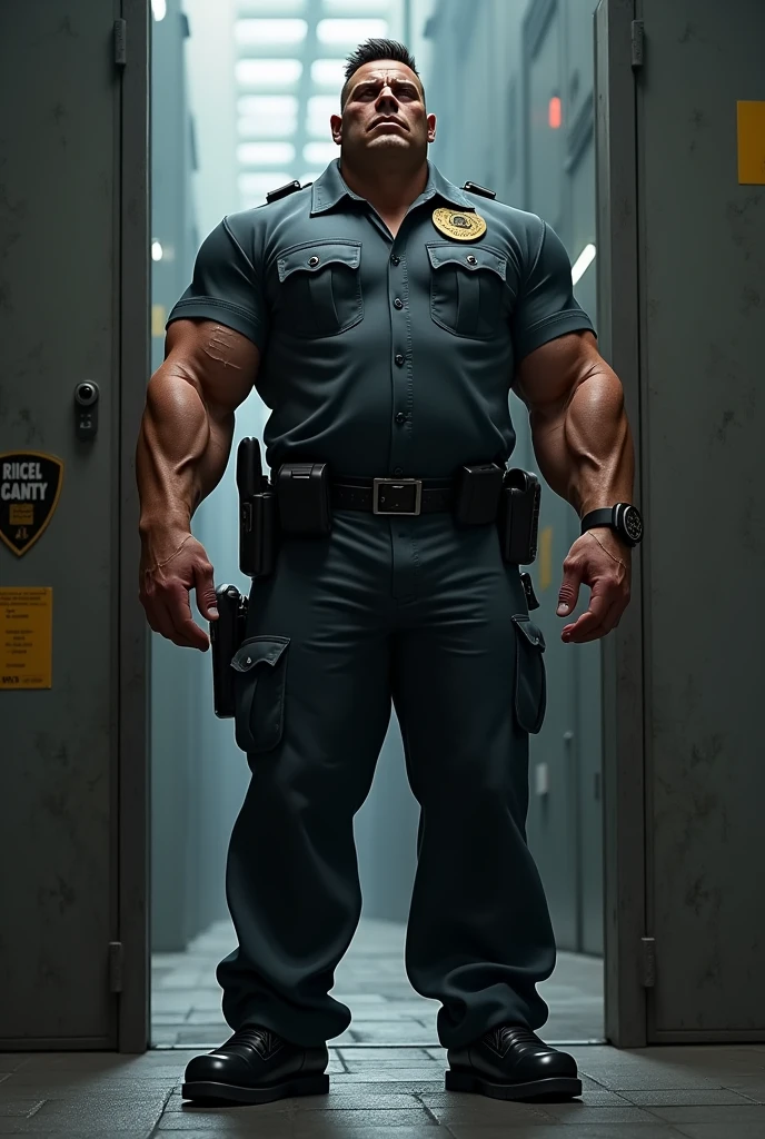 Muscular security with bulky muscles
