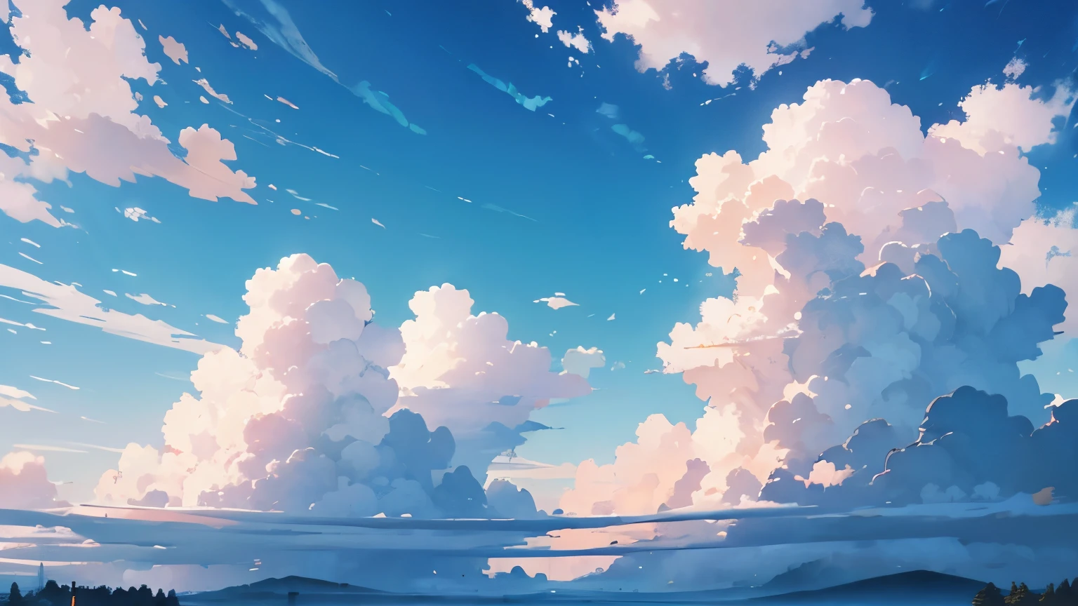 cloud,clear sky, beautiful, sunny