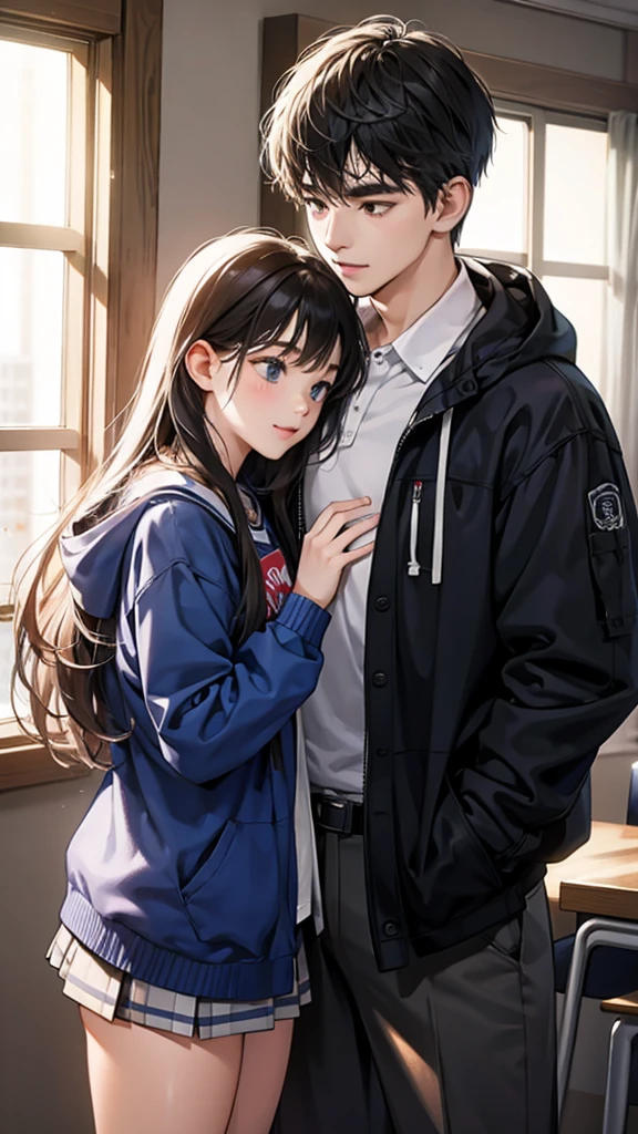 college student couple,
