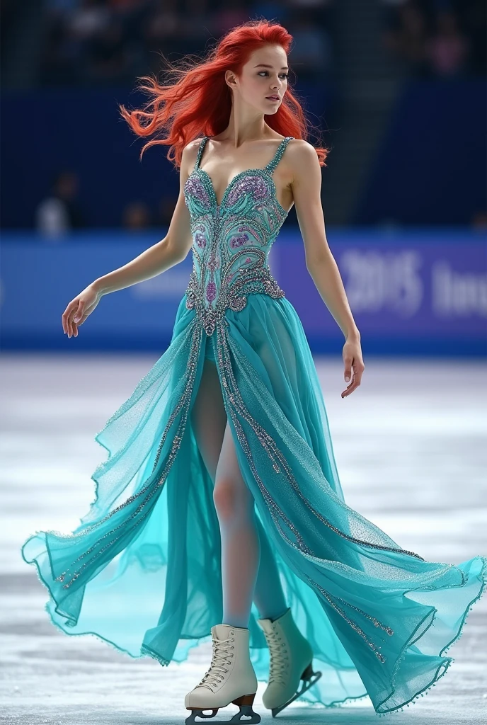 Figure Skating Costumes　Ariel
