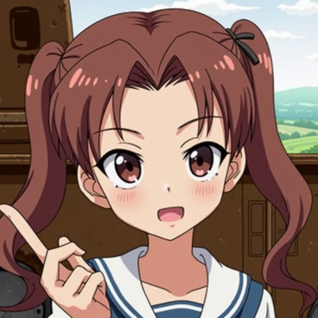 The first names of girls and panzer, in his hetzer tank drinking liquor