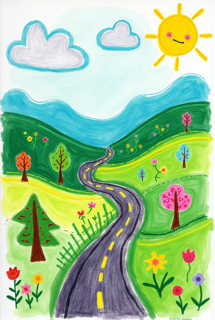 ??? drawing of road