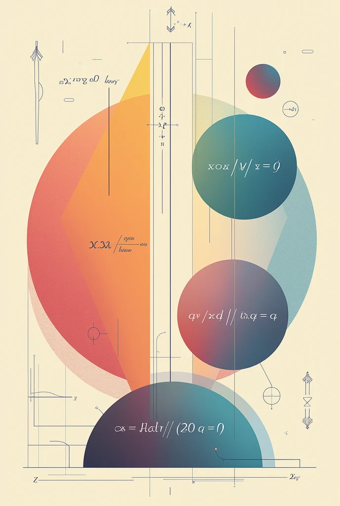 make a poster about conic sections consisting with the formula