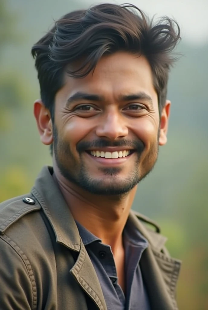 एक 18 वर्ष का लड़का है उसके छाती पर deepak लिखा हुआ है