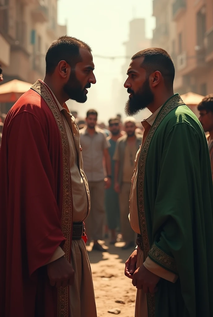 An Algerian insults a Moroccan