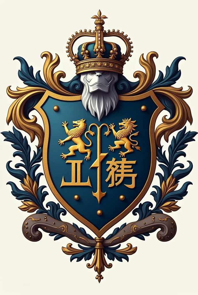 A school uniform logo