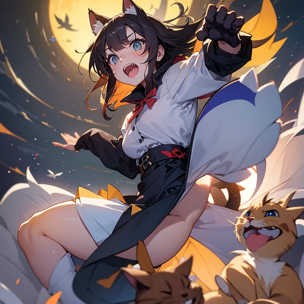 Cat's roar