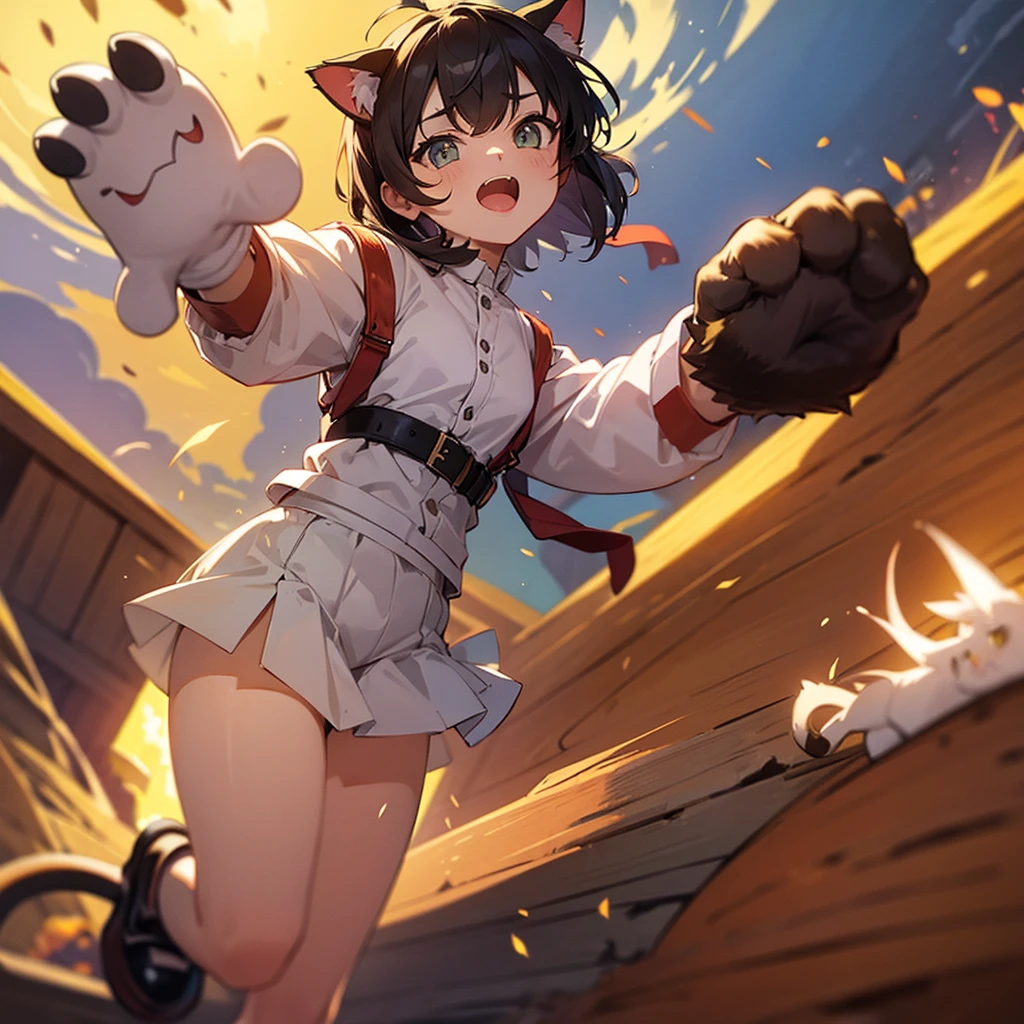 Cat's roar
