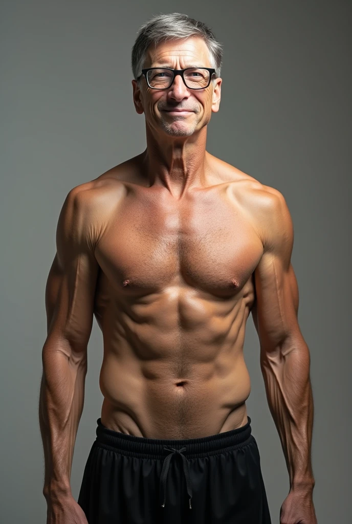 Billgates with six pack body