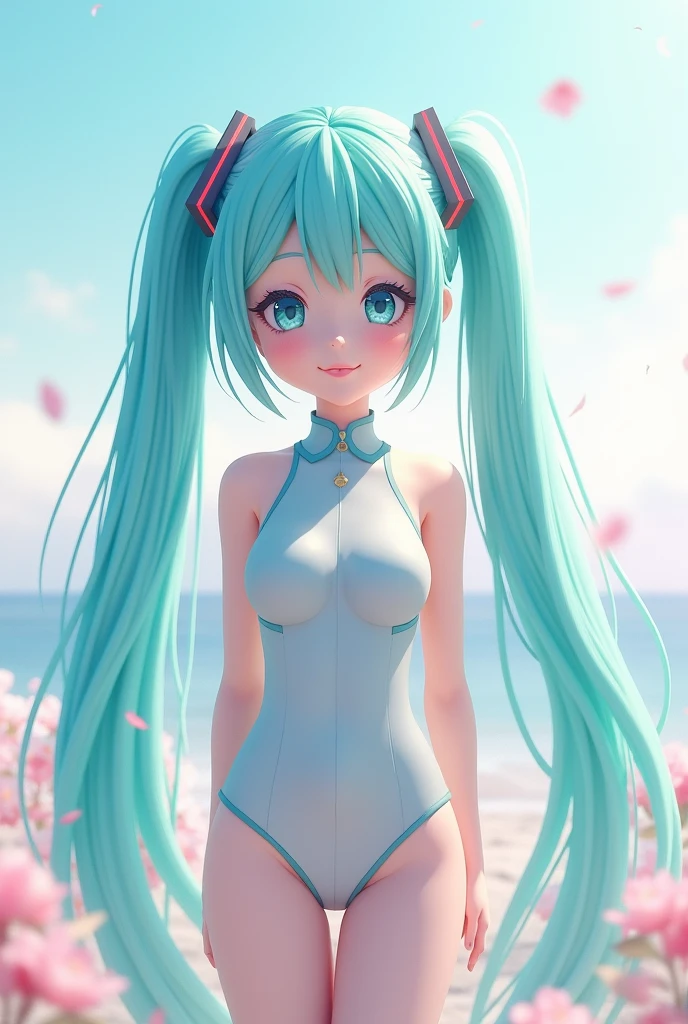 Hatsune Miku with twintails