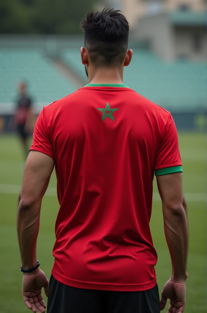 A Moroccan man sexually assaulted while wearing the Moroccan national team jersey
