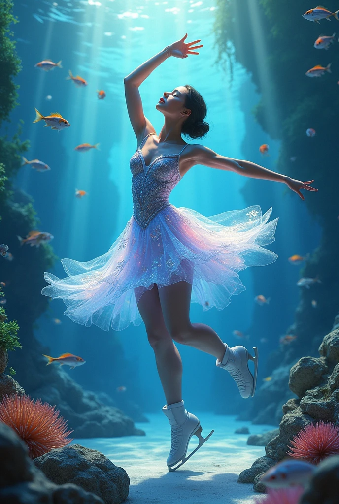 Dancing Under the Sea skate costume