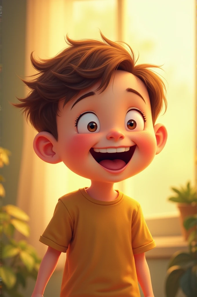 Laughing boy