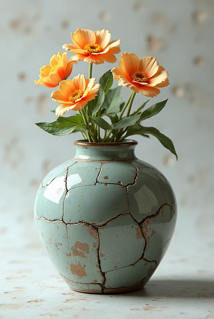 (Photorealism:1.2), Broken Vase 