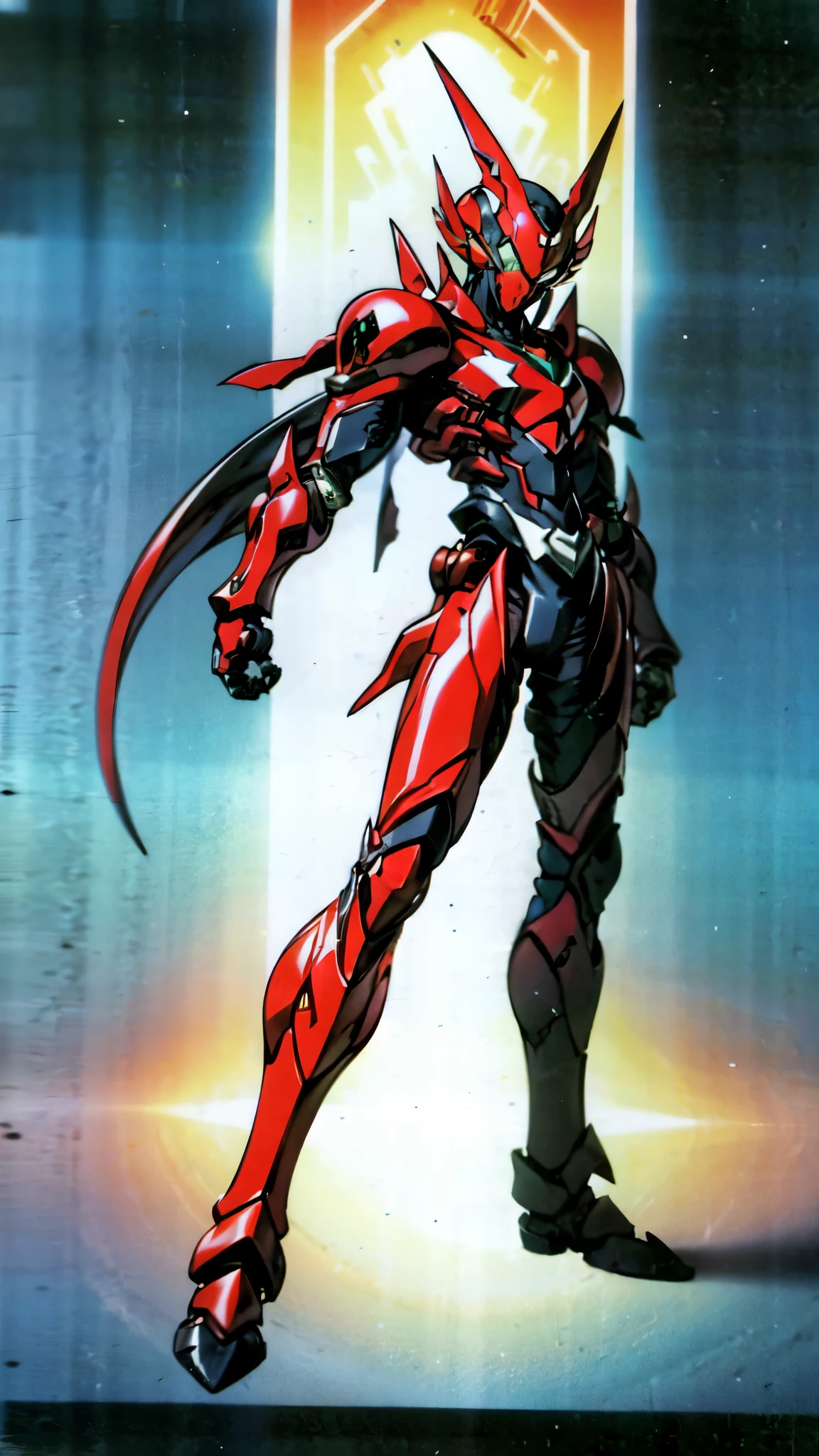 (masterpiece:1.5, best quality:1.5, extremely delicate:1.5, superhero pose:1.5), a man wearing a full-face helmet, a fantasy-style biotech armored combat suit, green eyes, (a composite layered chest armor), fully enclosed shoulder guards, matching arm and leg guards, belt of Neon circuit, (the color scheme is primarily black with green and red accents), the design balances heavy with agility, a high-tech bio-mecha armor, (Armor Concept Inspired by Dragon, stand on the top of a skyscraper in a futuristic sci-fi city), this character embodies a finely crafted fantasy-surreal style armored hero in anime style, exquisite and mature manga art style, (element, plasma, energy, the armor glows), ((male:1.5)), metallic, high definition, highres, ultra-detailed, ultra-fine painting, professional, perfect body proportions, golden ratio, anatomically correct, symmetrical face, extremely detailed eyes and face, high quality eyes, creativity, RAW photo, UHD, 32k, Natural light, cinematic lighting, masterpiece-anatomy-perfect