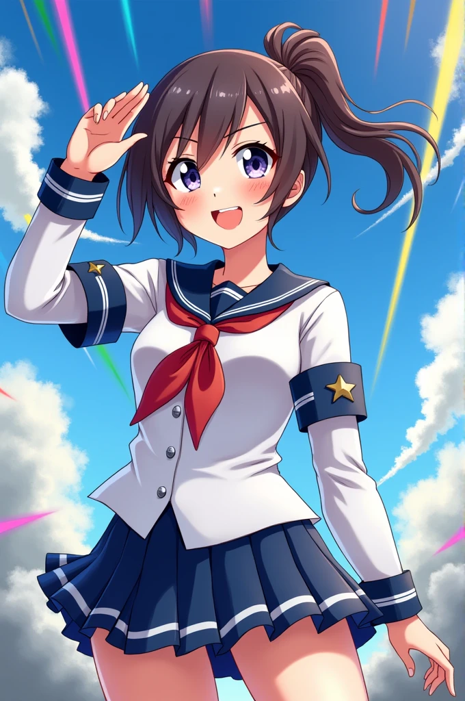 She's Popuko, the Sailor Woman! *toot toot*