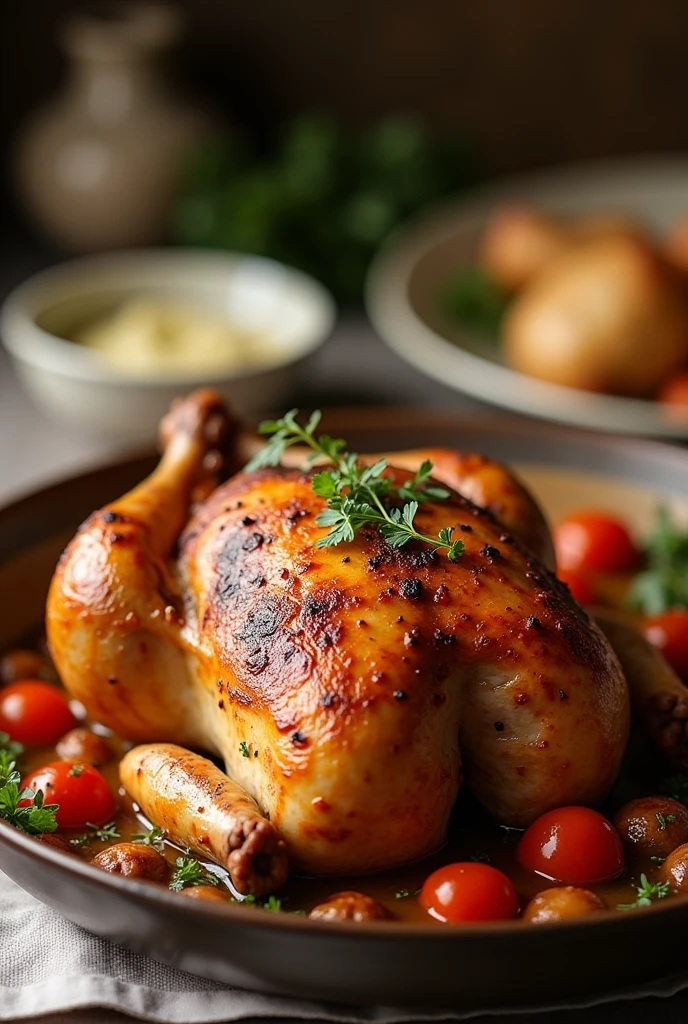 Photo of chicken meaning dish and other meanings