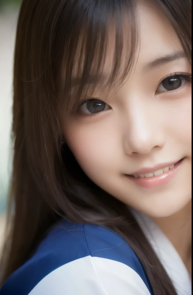 best quality, face focus, soft light, ultra high res, (photorealistic:1.4), RAW photo,(Shinozaki Ai), white skin, kawaii, 1 Japanese girl, solo, cute, (smile), (pupil, lights in the eyes), detailed beautiful face, Medium-sized breasts,(high resolution detail of human skin texture),(long hair),(portrait), upper body, white traditional kimono