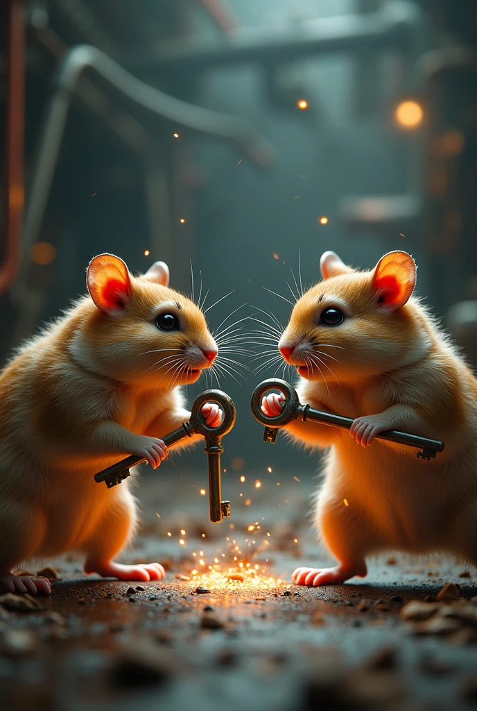 Hamster Kombat hold keys