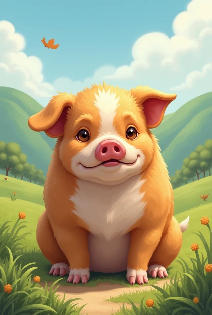 Cross between a dog and a pig