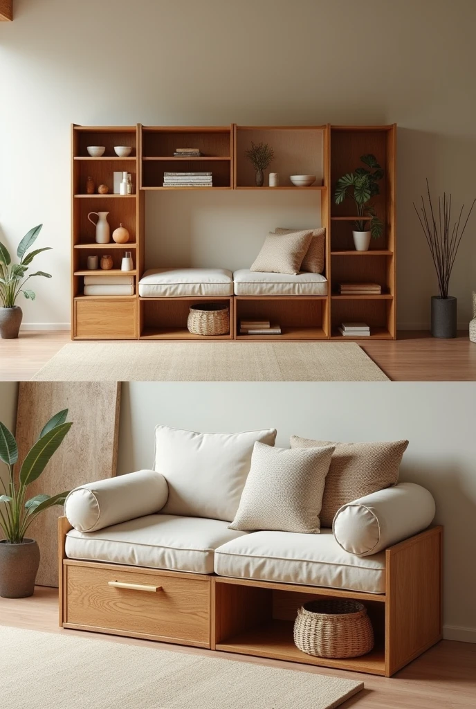can you make an filipino concept that is multifunctional furniture
