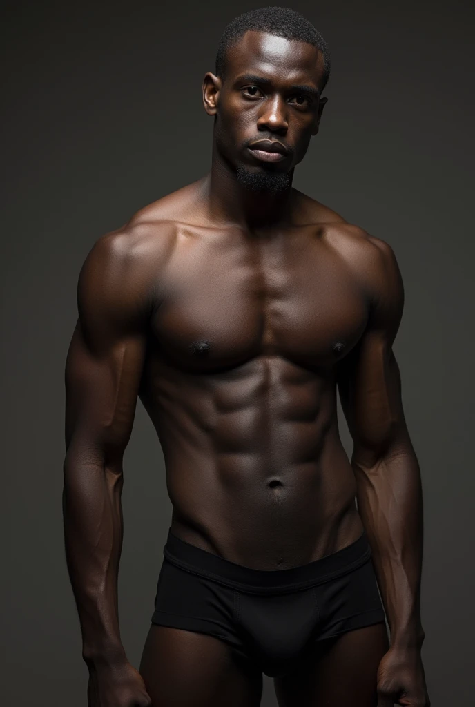 Black male Completely naked Big penis