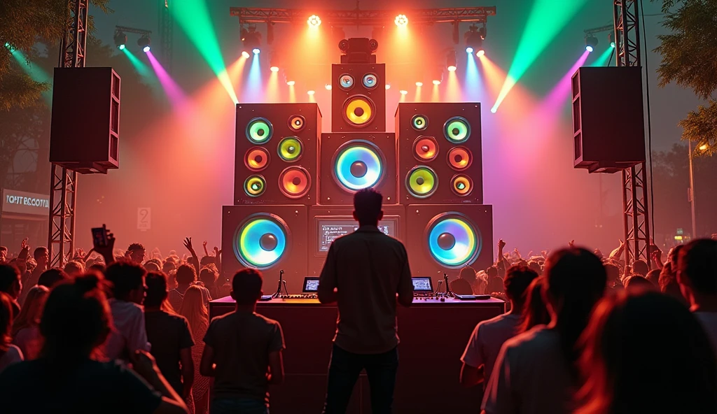 Sound system reggae music -Human