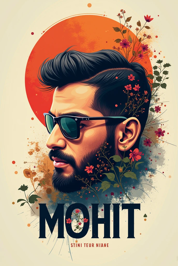 Simple and Creative Mohit name with design in english and design is related to Mohit name or its meaning