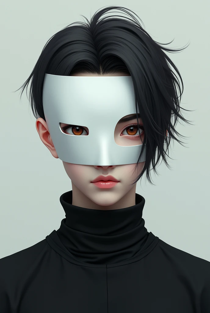 Ayanokoji kiyotaka with half white manipulator mask