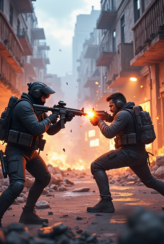 Freefire game one Vs two