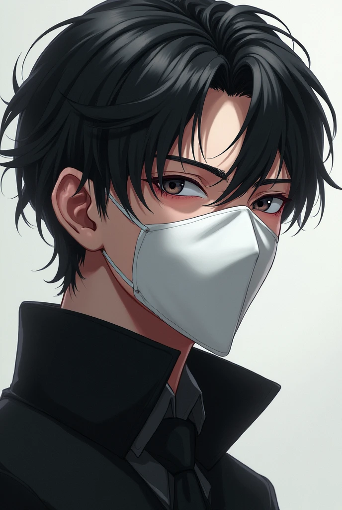 Ayanokoji kiyotaka with half white manipulator mask