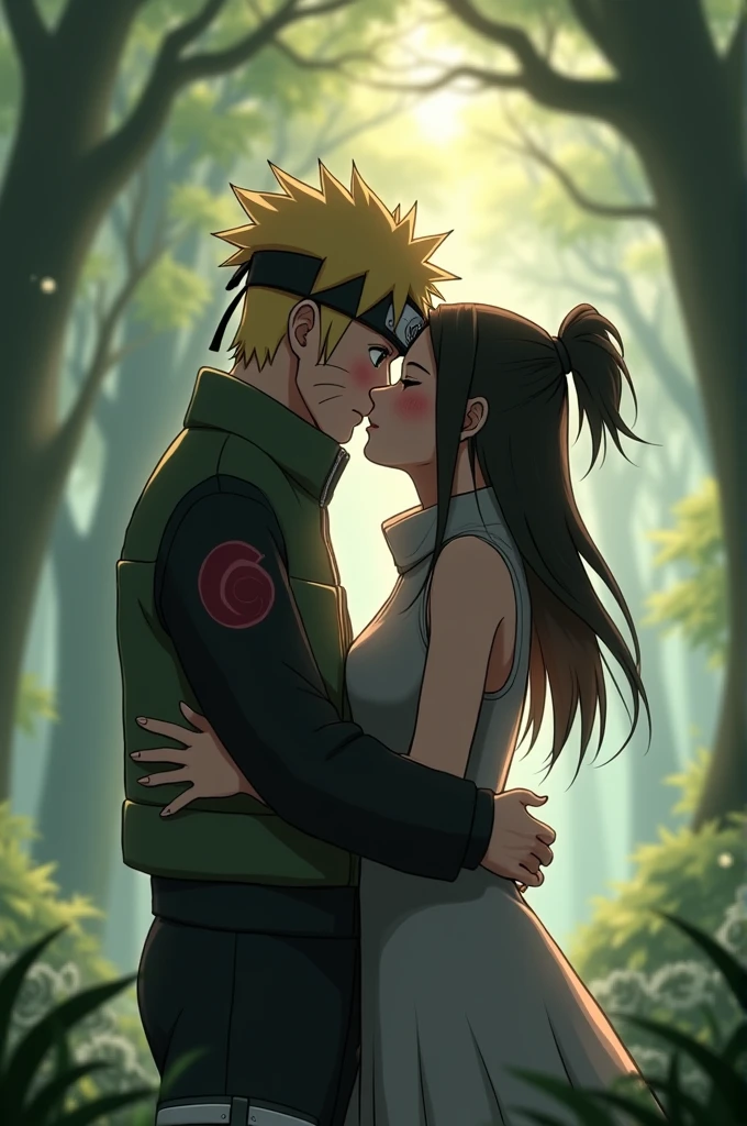 Naruto kisses Tenten