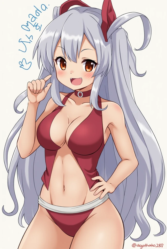 Wiz from Konosuba masturbating
