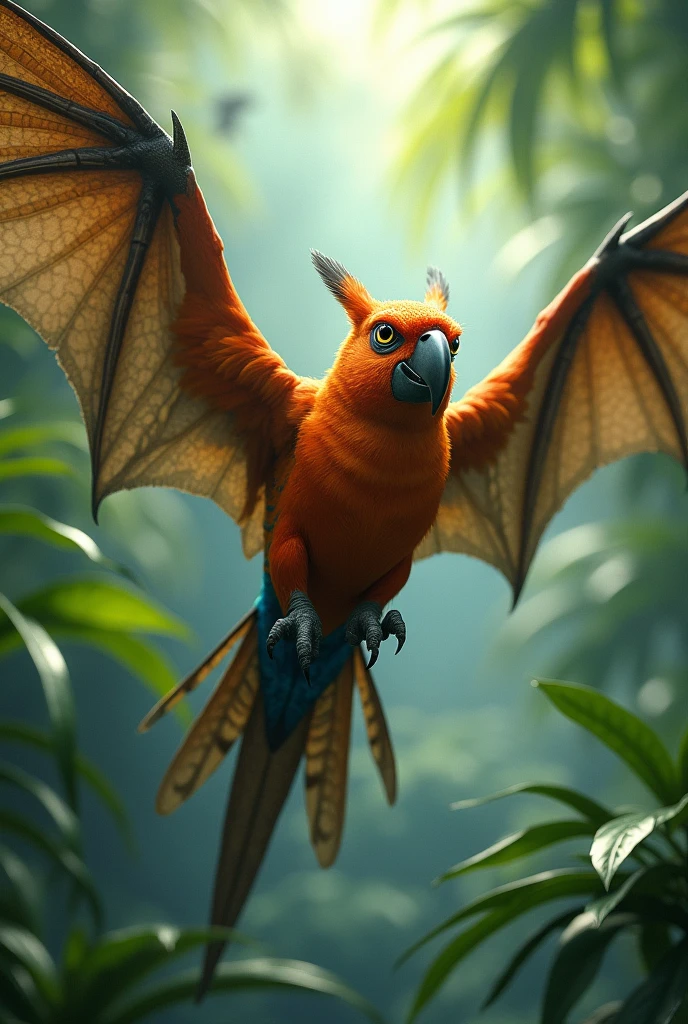 GMO of parrot and bats