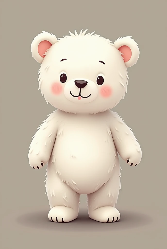 It's small and kinda cute,White bear,2 heads