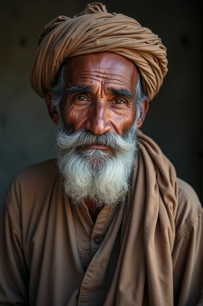 Somali old man his picture