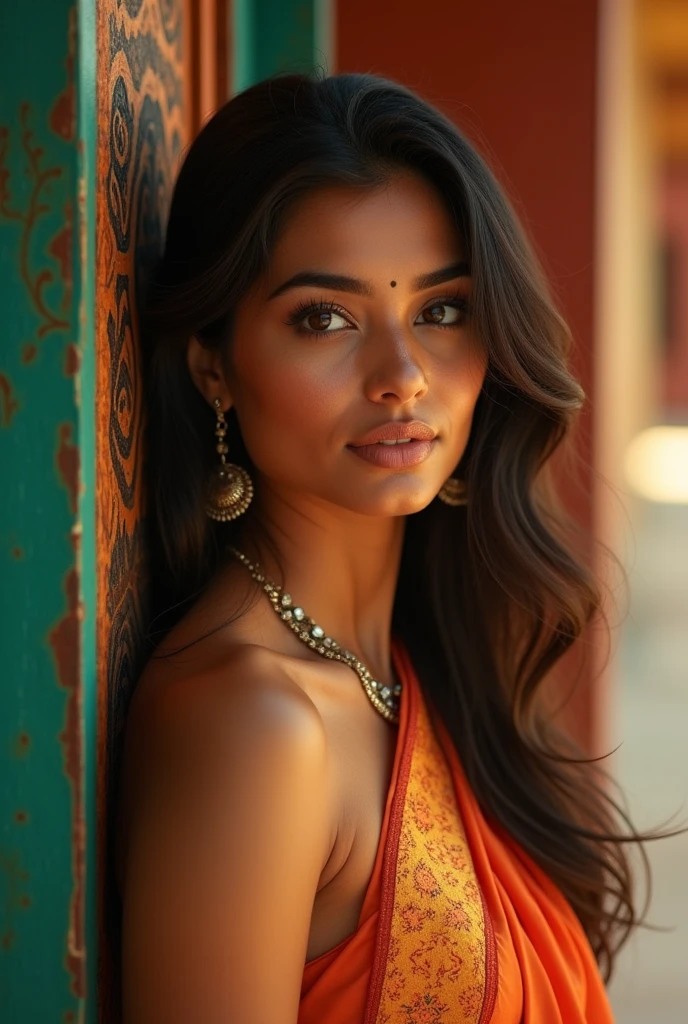 Indian women model for advertisement