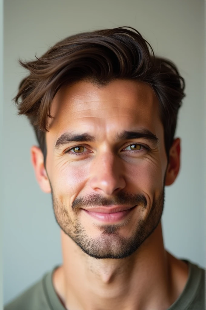 Photo of a real 27 year old brunette guy