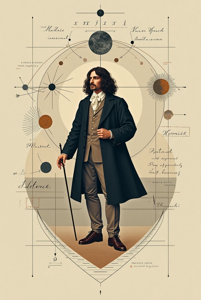 A drawing explaining René Descartes&#39; Cartesian method