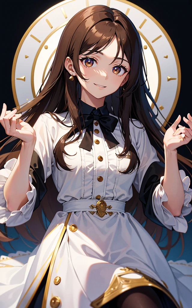 High resolution, masterpiece, Accurate, Highest quality, number々Awards, High resolutionモデル,
One man、
Center Parting、Burnt brown hair
Almond-shaped eyes
Smiling
Bar master
Full anime style, Character portrait